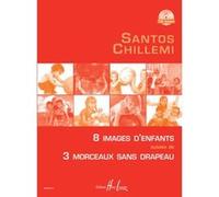 Partitions classique LEMOINE CHILLEMI SANTOS - IMAGES D'ENFANTS (8) - MORCEAUX SANS DRAPEAU (3) + CD - PIANO Piano
