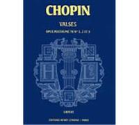 Partitions classique LEMOINE CHOPIN F. - VALSES OP.70 POSTHUME (3) - PIANO Piano