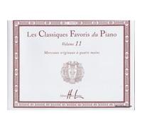 Partitions classique LEMOINE CLASSIQUES FAVORIS VOL.11 - PIANO 4 MAINS Piano