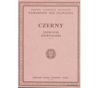 Partitions classique LEMOINE CZERNY CARL - EXERCICES JOURNALIERS (40) OP.337 - PIANO Piano