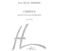 Partitions classique LEMOINE DAMASE JEAN-MICHEL - CADENCE DU CONCERTO DE HAENDEL - HARPE Harpe