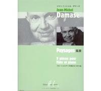 Partitions classique LEMOINE DAMASE JEAN-MICHEL - PAYSAGES - FLUTE, PIANO Flûte traversière