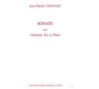 Partitions classique LEMOINE DAMASE JEAN-MICHEL - SONATE - CLARINETTE, PIANO Clarinette