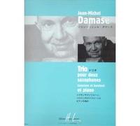 Partitions classique LEMOINE DAMASE JEAN-MICHEL - TRIO - 2 SAXOPHONES (SBAR), PIANO Saxophone