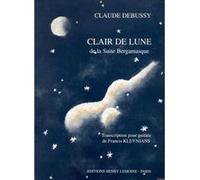 Partitions classique LEMOINE DEBUSSY CLAUDE - CLAIR DE LUNE - GUITARE Guitare G