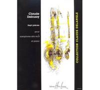 Partitions classique LEMOINE DEBUSSY CLAUDE - PIÈCES (7) - SAXOPHONE, PIANO Saxophone G