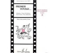 Partitions classique LEMOINE DELANGLE CLAUDE - PREMIER VOYAGE VOL.1 - SAXOPHONE, PIANO Saxophone G