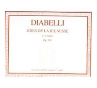 Partitions classique LEMOINE DIABELLI ANTON - JOIES DE LA JEUNESSE OP.163 - PIANO 4 MAINS Piano