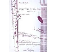 Partitions classique LEMOINE DIABELLI ANTON - SONATINE OP.151 N°1 - FLUTE, GUITARE Flûte traversière