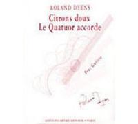 Partitions classique LEMOINE DYENS ROLAND - CITRONS DOUX ET LE QUATUOR ACCORDE - GUITARE Guitare