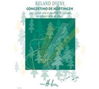 Partitions classique LEMOINE DYENS ROLAND - CONCERTINO DE NÜRTINGEN - GUITARE SOLO, ENSEMBLE GUITARES Guitare G