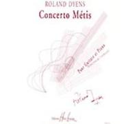 Partitions classique LEMOINE DYENS ROLAND - CONCERTO METIS - GUITARE, PIANO Guitare