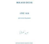 Partitions classique LEMOINE DYENS ROLAND - COTE SUD - OCTUOR DE GUITARES Guitare