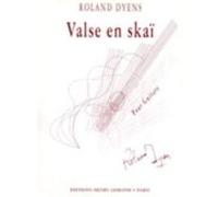 Partitions classique LEMOINE DYENS ROLAND - VALSE EN SKAI - GUITARE Guitare