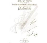 Partitions classique LEMOINE DYENS ROLAND - VARIATIONS SUR UN THEME DE F. SOR D'APRES LA FLUTE ENCHANTEE Guitare
