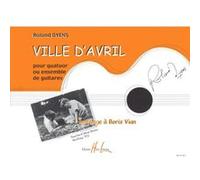 Partitions classique LEMOINE DYENS ROLAND - VILLE D'AVRIL - GUITARE Guitare