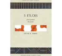 Partitions classique LEMOINE FERRER EDGAR R. - ETUDES (5) - GUITARE Guitare