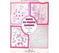 Partitions classique LEMOINE GARLEJ B./ MALDONADO R. - DUOS EN TOUTES SAISONS - FLUTE, GUITARE Flûte traversière