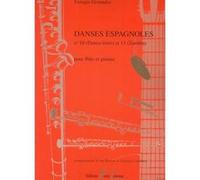 Partitions classique LEMOINE GRANADOS E. - DANSES ESPAGNOLES N°10 DANZA TRISTE ET N°11 ZAMBRA - FLUTE, GUITARE Flûte traversière