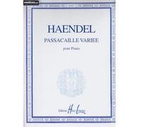 Partitions classique LEMOINE HAENDEL GEORG-FRIEDRICH - PASSACAILLE VARIÉE - PIANO Piano