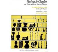 Partitions classique LEMOINE HAYDN J. - MELODIES EN TRIO (2) - ENSEMBLE D'HARMONIE Ensemble vents