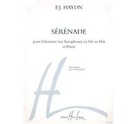 Partitions classique LEMOINE HAYDN J. - SERENADE - CLARINETTE SIB OU SAXOPHONE MIB, PIANO Clarinette G