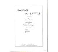 Partitions classique LEMOINE HONEGGER ARTHUR - SALUSTE DU BARTAS - CHANT, PIANO Voix solo, piano
