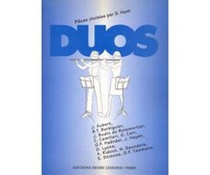 Partitions classique LEMOINE HUNT SIMON - DUOS - 2 FLUTES Flûte traversière