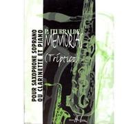 Partitions classique LEMOINE ITURRALDE PEDRO - MÉMORIAS (3) - CLARINETTE, PIANO Clarinette G