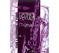 Partitions classique LEMOINE ITURRALDE PEDRO - MEMORIAS - TRIPTICO - 4 SAXOPHONES, PIANO Saxophone G