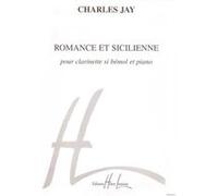 Partitions classique LEMOINE JAY CHARLES - ROMANCE ET SICILIENNE - CLARINETTE, PIANO Clarinette
