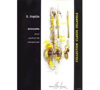 Partitions classique LEMOINE JOPLIN SCOTT - ANTOINETTE - 4 SAXOPHONES Saxophone