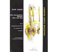 Partitions classique LEMOINE JOPLIN SCOTT - ELITE SYNCOPATIONS / BETHENA / PALM LEAF RAG - SAXOPHONE, PIANO Saxophone