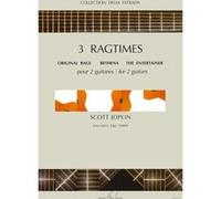Partitions classique LEMOINE JOPLIN SCOTT - RAGTIMES (3) - 2 GUITARES Guitare G