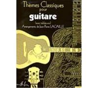 Partitions classique LEMOINE LACAILLE J.P. - THEMES CLASSIQUES - GUITARE AVEC TABLATURES Guitare