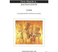 Partitions classique LEMOINE LEGUAY JEAN-PIERRE - SCABBS - SAXOPHONE MIB, CONTREBASSE Saxophone