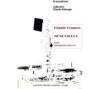 Partitions classique LEMOINE LENNERS CLAUDE - MONOTAURUS - SAXOPHONE Saxophone G
