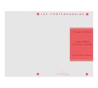 Partitions classique LEMOINE LEVINAS MICHAEL - ARSIS ET THESIS OU LA CHANSON DU SOUFFLE - FLUTE BASSE EN UT SONORISEE Flûte à bec