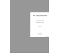 Partitions classique LEMOINE LEVINAS MICHAEL - QUATUOR A CORDES N°2 - 2 VIOLONS, ALTO, VIOLONCELLE Ensemble à cordes