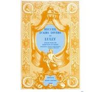 Partitions classique LEMOINE LULLY JEAN-BAPTISTE - RECUEIL D'AIRS DIVERS - BARYTON OU BASSE, PIANO Baryton, piano