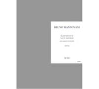 Partitions classique LEMOINE MANTOVANI BRUNO - CANTATE N°2 (SUR G. LEOPARDI) - SOPRANO, CLARINETTE Soprano, instruments G