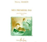 Partitions classique LEMOINE MASSON THIERRY - MES PREMIERS PAS VOL.3 - VIOLON, PIANO Violon