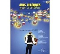Partitions classique LEMOINE MAUGAIN MANU - AIRS CELEBRES + CD - ACCORDEON Autres claviers G