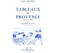 Tableaux de provence --- saxophone alto et piano