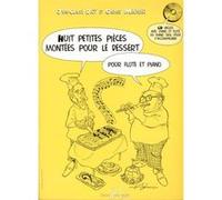 Partitions classique LEMOINE MEUNIER G./ DIOT J.C. - PETITES PIECES MONTEES POUR LE DESSERT (8) + CD - FLUTE, PIANO Flûte traversière G