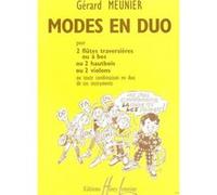 Meunier - Modes En Duo - 2 Flûtes Ou 2 Hautbois Ou 2 Violons