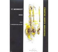 Partitions classique LEMOINE MONNIOT CHRISTOPHE - DUOS - 2 SAXOPHONES MIB Saxophone