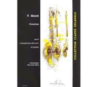Partitions classique LEMOINE MONTI VITTORIO - CZARDAS - SAXOPHONE MIB, PIANO Saxophone