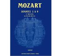 Mozart - Sonates Vol.1 Nos 1 À 9 Urtext - Piano