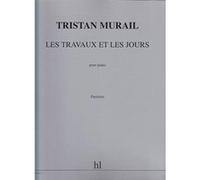 Partitions classique LEMOINE MURAIL TRISTAN - LES TRAVAUX ET LES JOURS - PIANO Piano